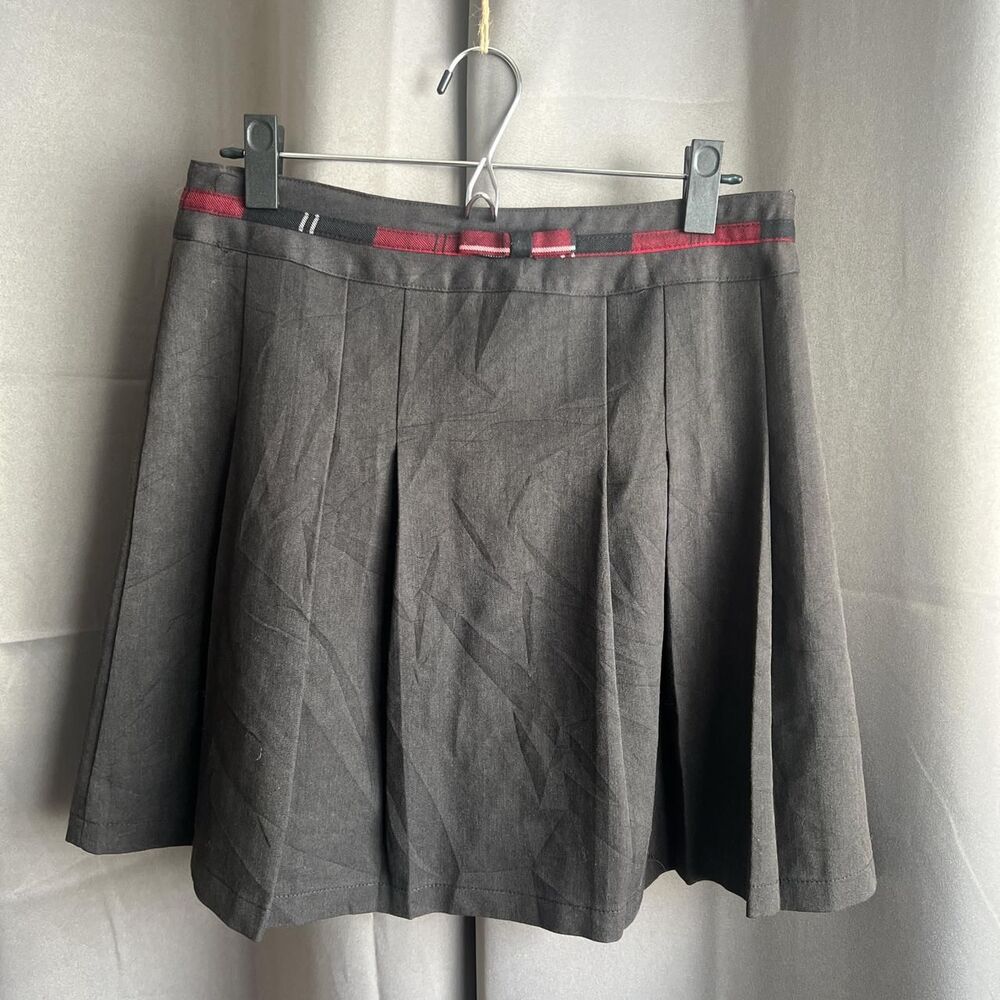American-vintage Women's Grey and Black Skirt